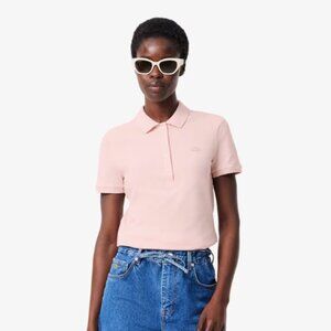 Lacoste Women's Slim Fit Stretch Mini Piqué Polo
